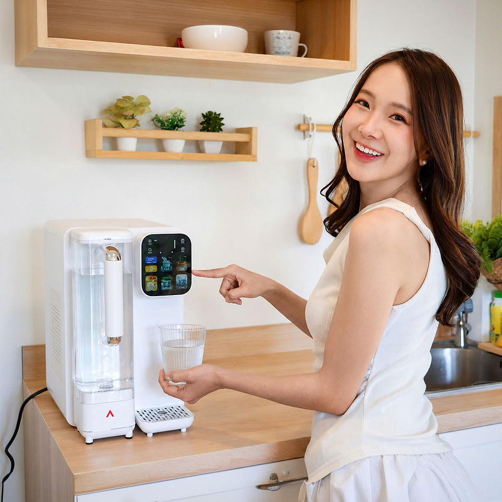 Máy lọc nước ANJIER, mang công nghệ lọc nước chuẩn quốc tế đến gia đình Việt