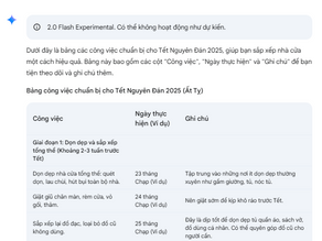 Gemini - Trợ thủ đắc lực giúp bạn tận hưởng Tết thảnh thơi