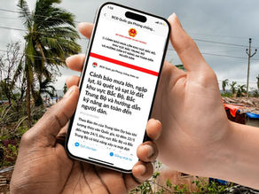 Ban Chỉ đạo Quốc gia Phòng Chống Thiên Tai gửi 29.6 triệu tin nhắn cảnh báo mưa lớn, ngập lụt, lũ quét và sạt lở 