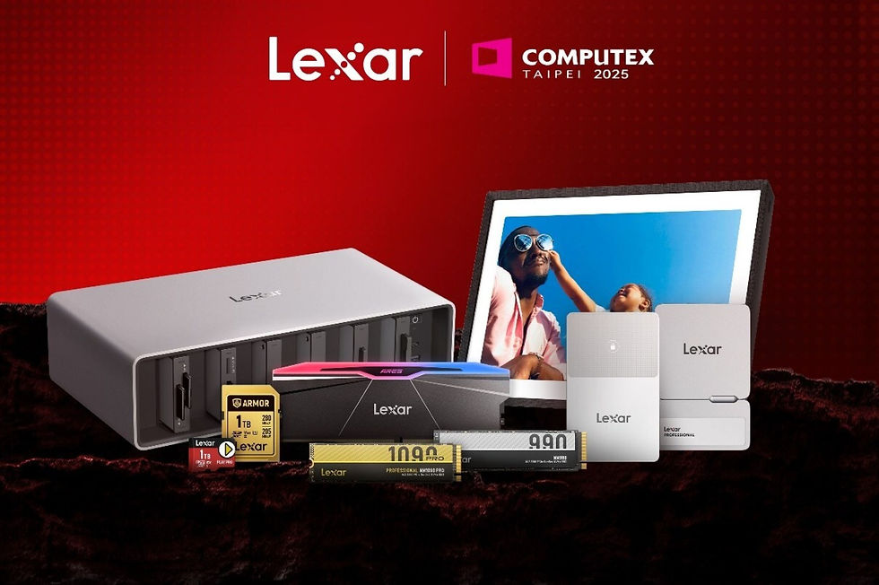 Lexar giới thiệu loạt sản phẩm đột phá được thiết kế để bắt nhịp kỷ nguyên AI, đáp ứng hiệu suất cao cho game thủ, nhà sáng tạo nội dung và người dùng chuyên nghiệp