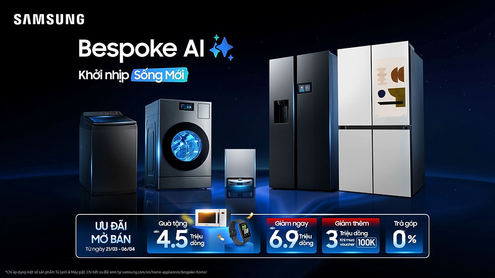 Chương trình đặt hàng trước dòng sản phẩm Bespoke AI tại Việt Nam