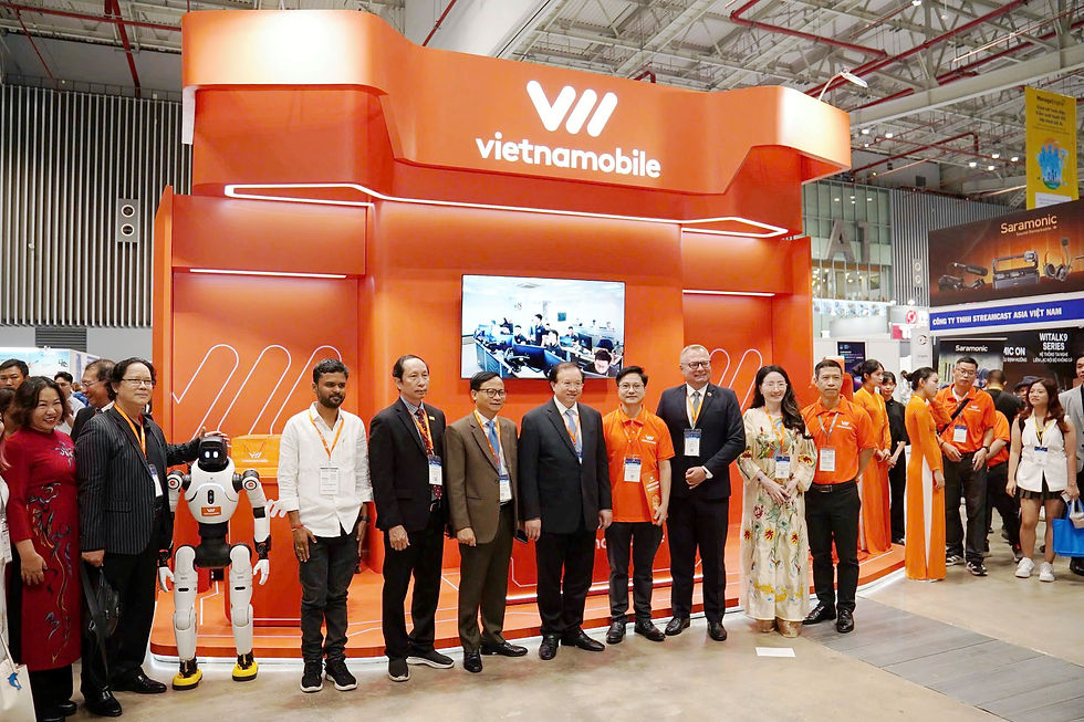 Vietnamobile giới thiệu hệ sinh thái giải pháp số mới cho doanh nghiệp tại Vietnam ICTCOMM 2026