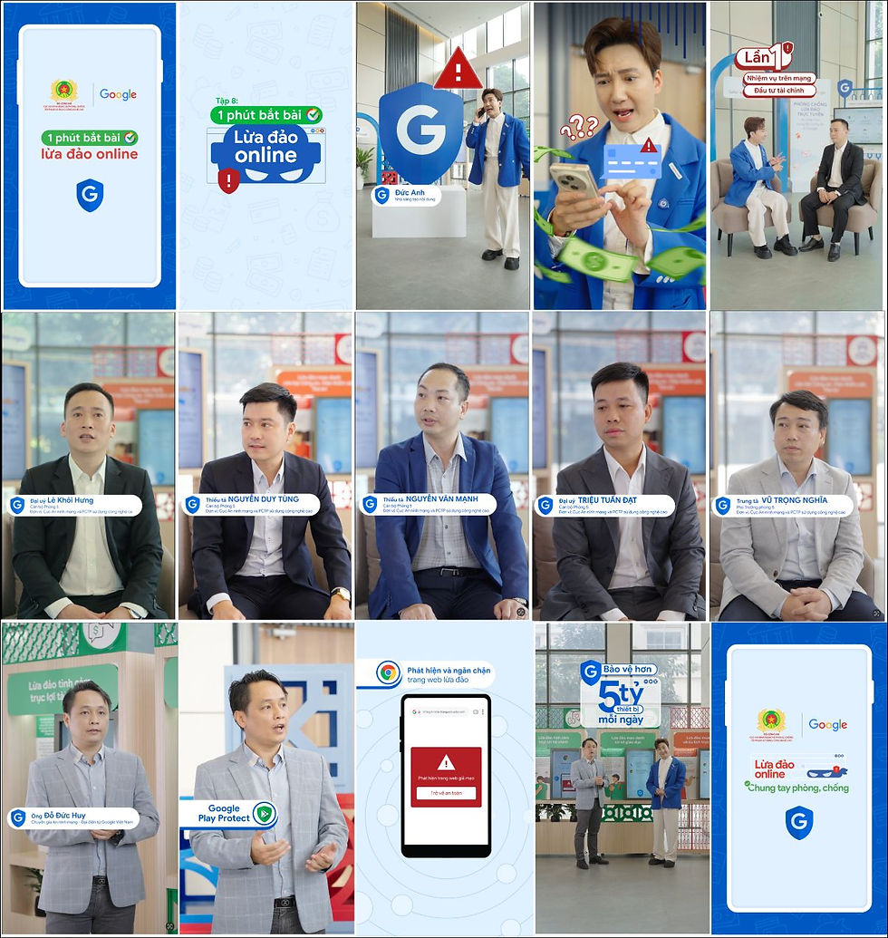 Chiến dịch nói trên là cột mốc quan trọng nằm trong sáng kiến dài hạn "An toàn hơn cùng Google”, nhằm cung cấp các chương trình an toàn trực tuyến cho nhiều nhóm đối tượng khác nhau tại Việt Nam, từ trẻ em đến người cao tuổi