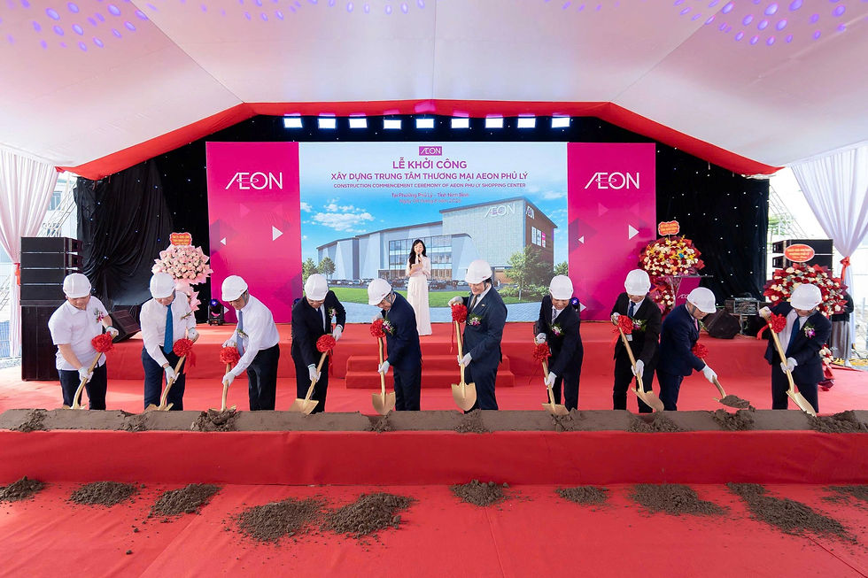AEON Việt Nam chính thức Khởi công Trung tâm Thương mại AEON Phủ Lý