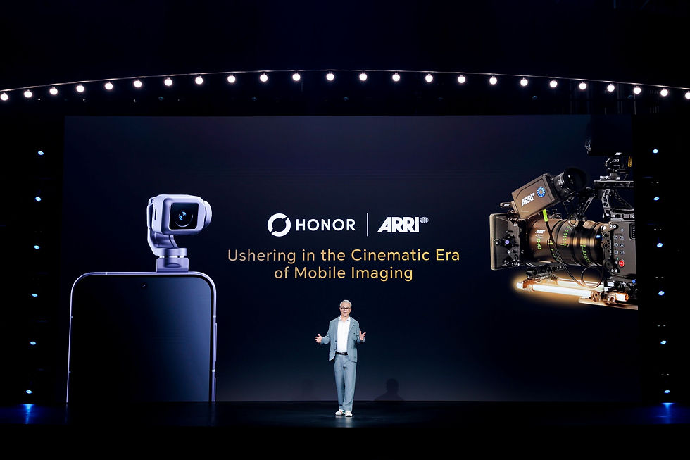 HONOR đưa quy trình làm phim chuẩn Hollywood lên thiết bị di động thông qua HONOR Robot Phone