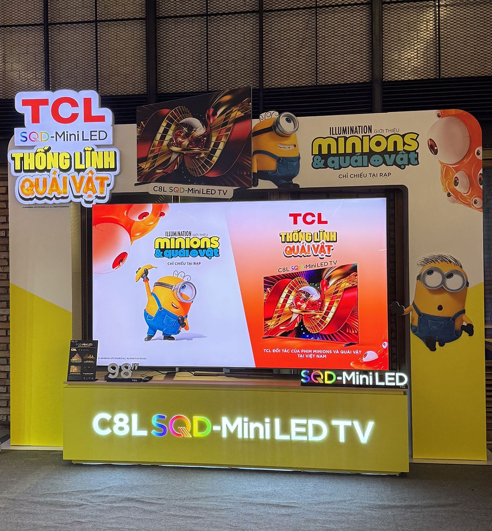 TCL chính thức trở thành đối tác của bom tấn "Minions & Quái Vật"