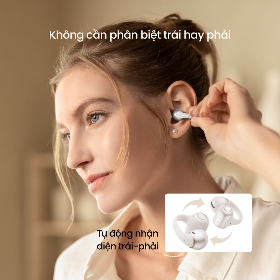 Shokz OpenDots 2, tai nghe mở tích hợp công nghệ Dolby Audio