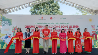 LG Electronics Việt Nam ra mắt Thư viện “Chắp cánh Ước mơ”, mở rộng không gian học tập cho học sinh Thái Nguyễn