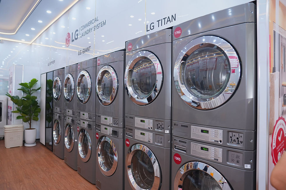 LG giới thiệu cửa hàng giặt sấy thông minh, thúc đẩy xu hướng giặt sấy công nghiệp hiện đại tại Việt Nam