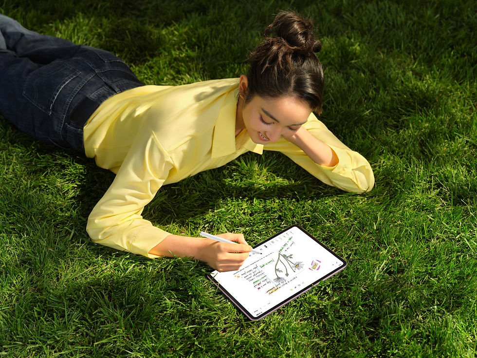 Trang bị màn hình chống chói bảo vệ mắt 12,1 inch, OPPO Pad 5 mang đến trải nghiệm hình ảnh rõ nét và sống động trong mọi điều kiện ánh sáng