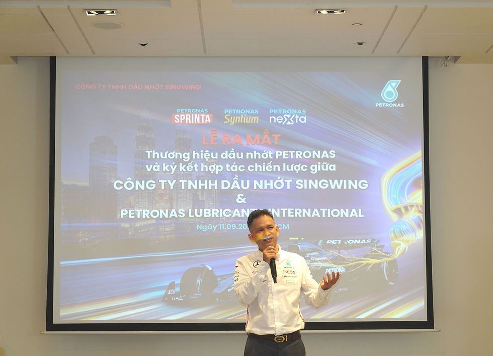 Ông Mark Nghiem, Giám đốc Điều hành Công ty TNHH Dầu nhớt Singwing