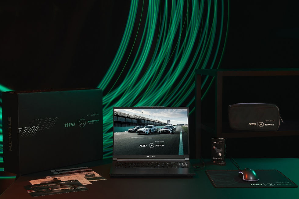 Stealth 16 Mercedes-AMG Motorsport đi kèm với bộ quà tặng độc quyền cực kì chất lượng