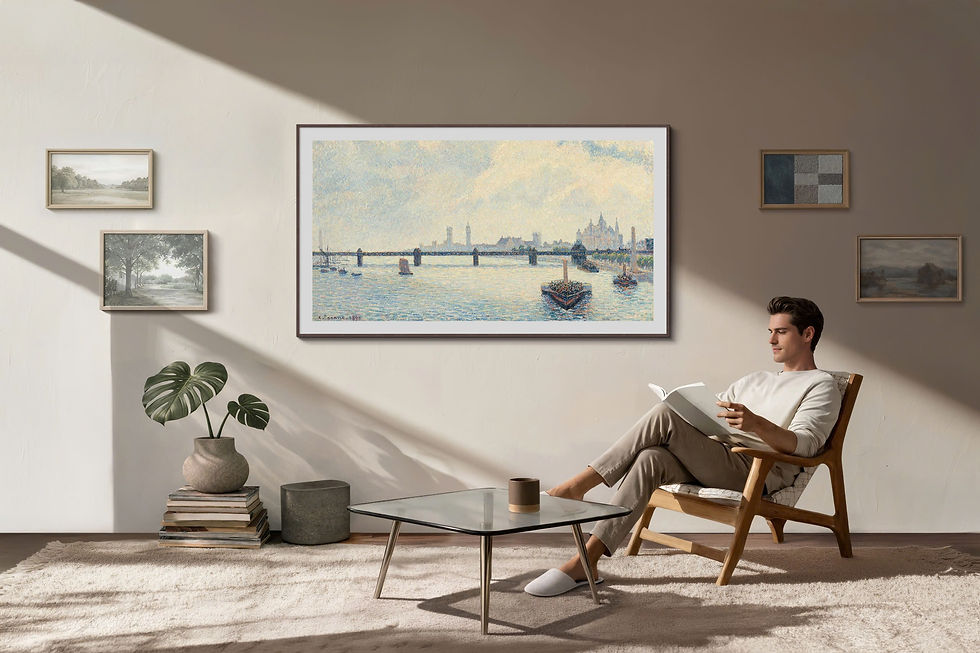 Samsung The Frame 2026 kết nối nghệ thuật, giải trí và thiết kế trong một màn hình