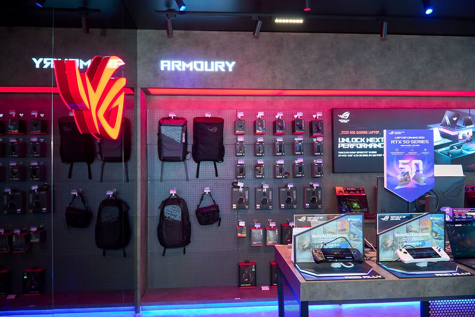 Không gian ASUS Exclusive Store cũng là một phần trong hệ sinh thái bán lẻ đa tầng mà ASUS đang xây dựng tại Việt Nam