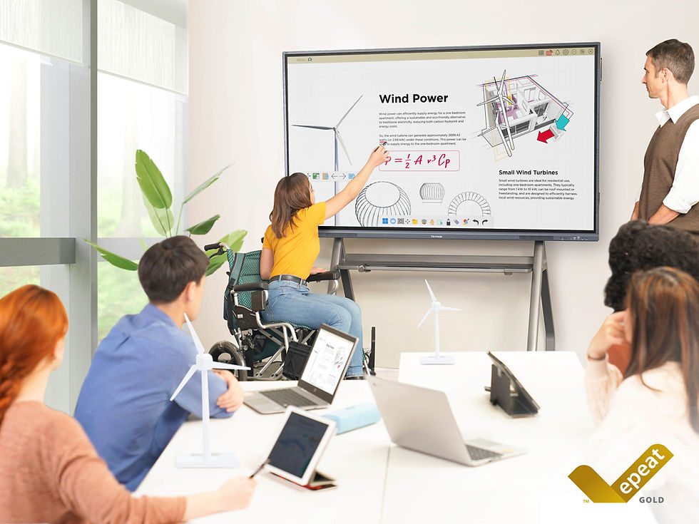 Màn hình tương tác ViewSonic ViewBoard đạt chứng nhận EPEAT Gold đầu tiên trên thế giới