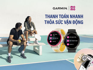 Garmin tích hợp MoMo, mở rộng thanh toán QR trực tiếp trên đồng hồ thông minh