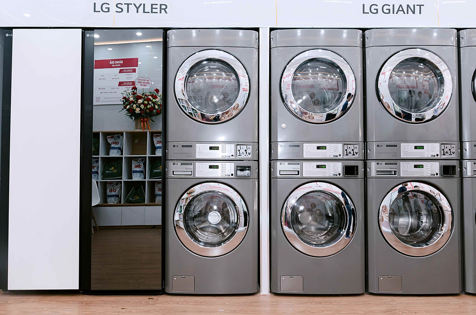 LG giới thiệu cửa hàng giặt sấy thông minh, thúc đẩy xu hướng giặt sấy công nghiệp hiện đại tại Việt Nam
