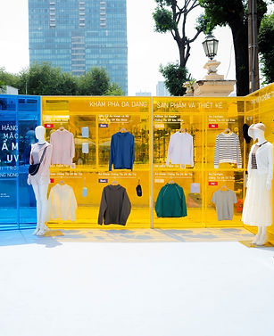 lan-dau-tien-uniqlo-mang-den-khong-gian-trai-nghiem-san-pham-chong-tia-uv-ngoai-troi-cho-khach-hang-viet-nam