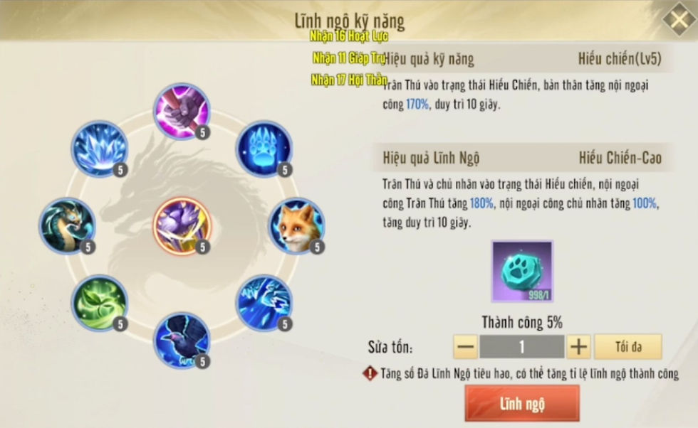 Có gì hấp dẫn trong phiên bản mới “Cửu Phái Tranh Phong” của Thiên Long Bát Bộ VNG