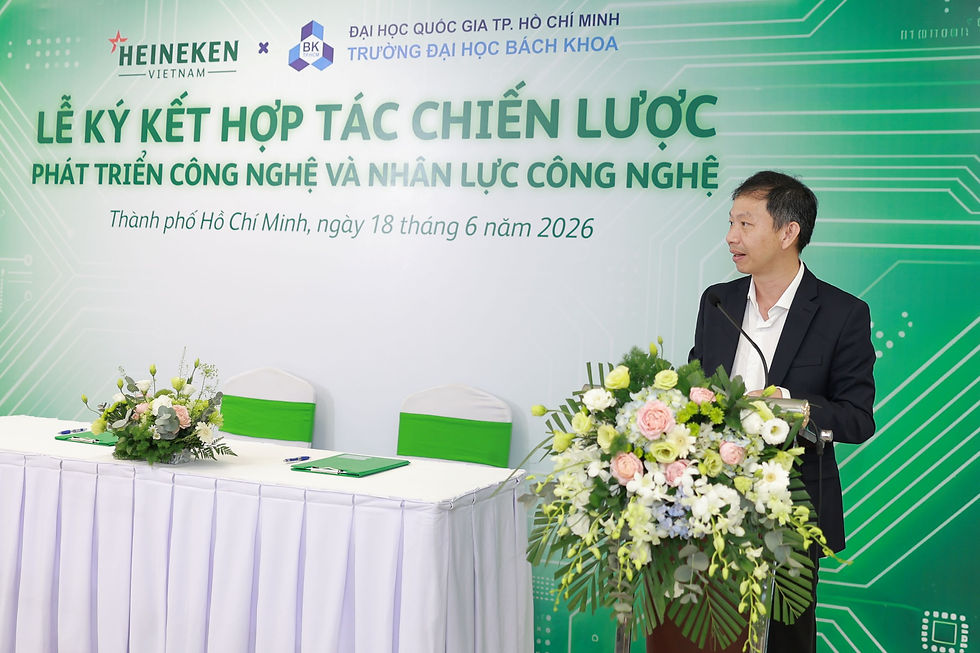 Ông Phạm Trần Vũ - Phó Giáo sư, Tiến sĩ, Phó Hiệu trưởng Trường Đại học Bách Khoa - ĐHQG TP.HCM