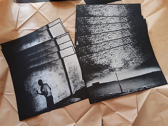 H Screen prints by 7e Oeil