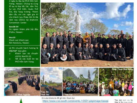 2021 Pilgrimage Hawaii