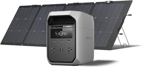 EF ECOFLOW Solar Generator Delta 3 Classic with 220W Solar Panel