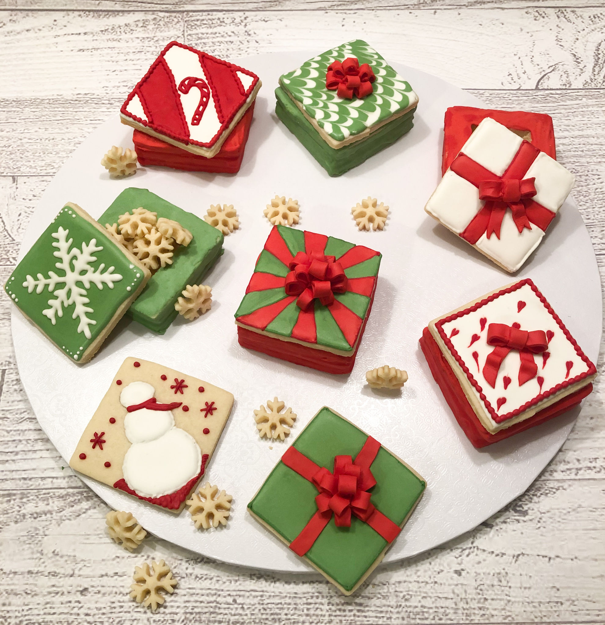 Christmas Cookie Gift Boxes