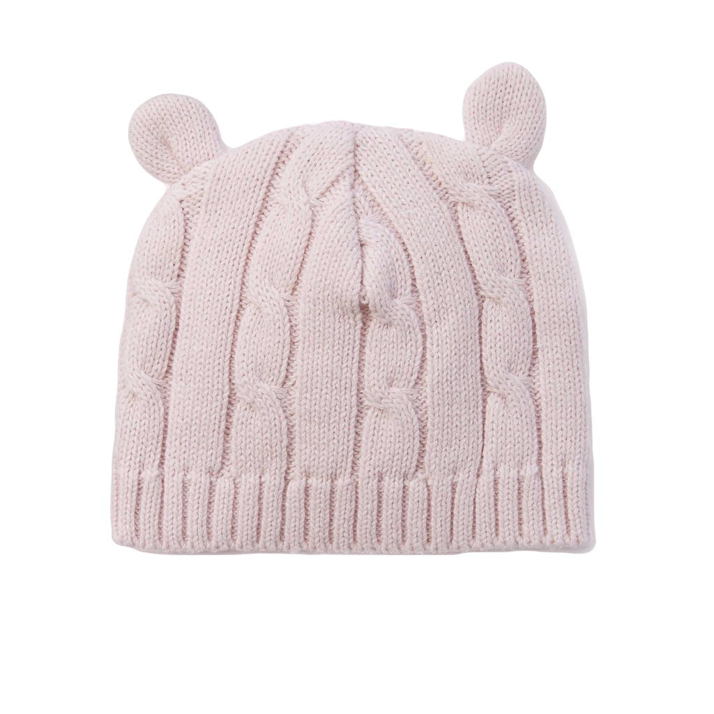 boys cable knit hat