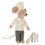 Thumbnail: Maileg Chef Mouse with Soup Pot & Spoon Front view