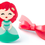 Thumbnail: Cute Mermaid Princess in dress and bow Hairclip set