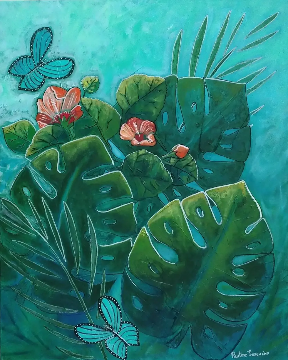 Découvrez Symbole d’honneur et de noblesse, une œuvre originale de Pauline Larouche en acrylique et techniques mixtes, 24 × 3