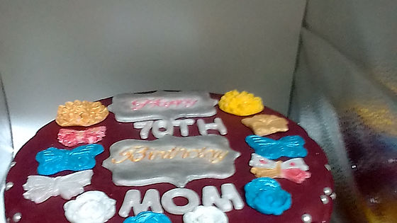 PERSONALISED RED VELVET BIRTHDAY CAKE