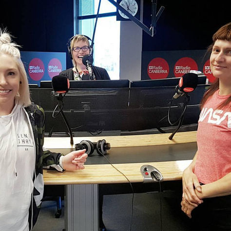 On ABC radio for Goat Yoga Canberra