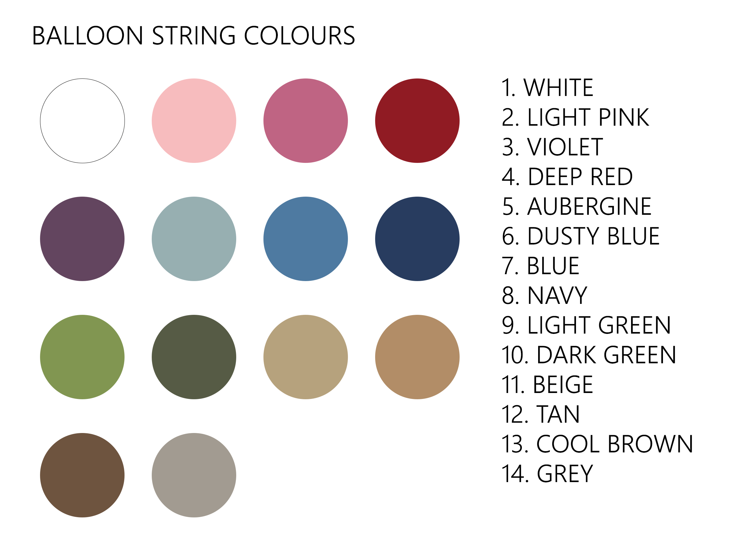 LINEN BALLOONS INDIVIDUAL Harlow & Beau