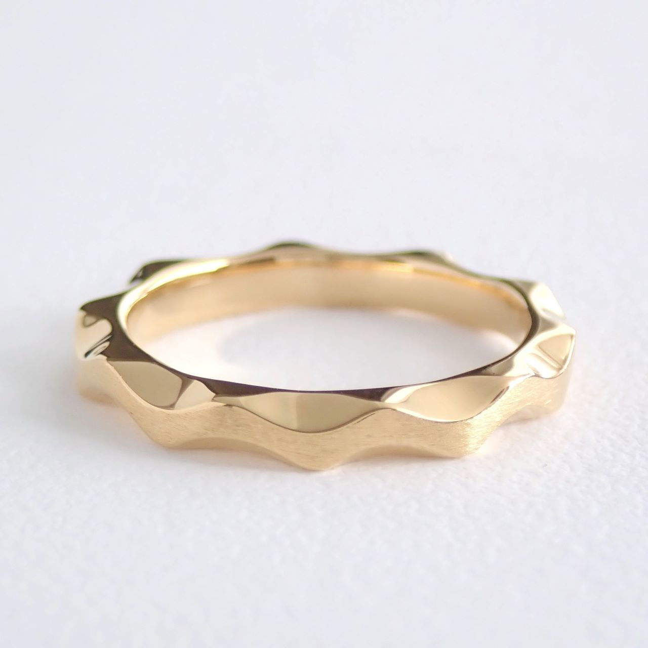 Shaved Ring｜No.2 Gold