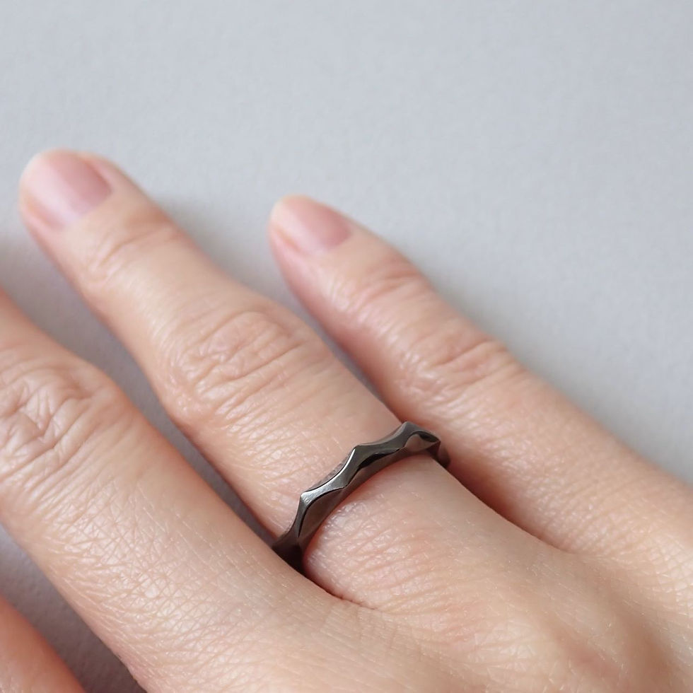 サムネイル： Shaved Ring｜No.2 Black