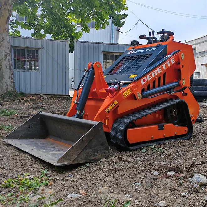Thumbnail: Honda 800 Series Skid-Steer by Derette, 23hp V-Twin Gas, 3 Pump, 1910lbs