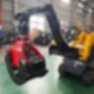 Thumbnail: Derette Rotary Grapple for Mini Skid Steer Loader