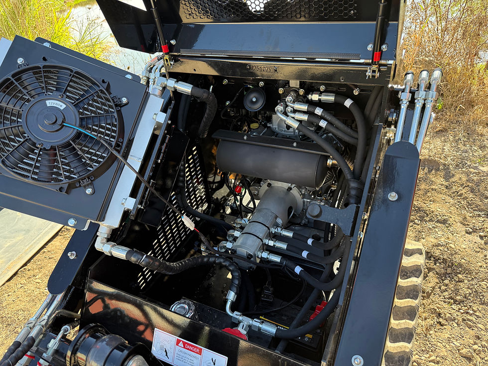Thumbnail: Cartiwell CW-460, Honda 25HP / RATO 23HP Triple Pump V-Twin! Runs Harley Rake!