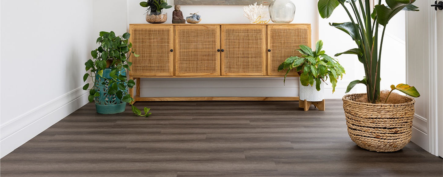 Luxury Vinyl Planks in a Gold Coast corridor