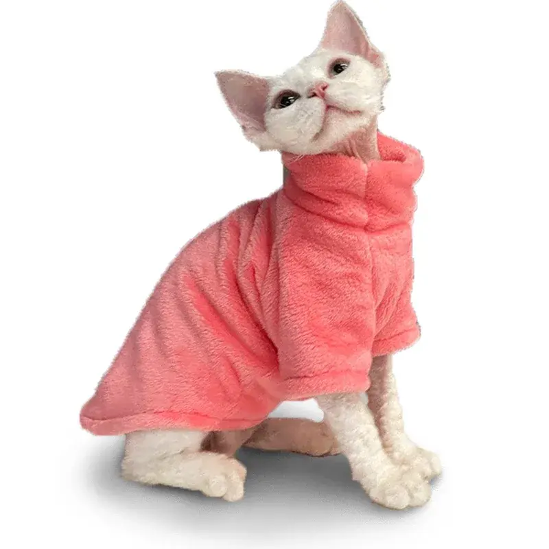Fashionable Clothes for Cats Sweater Kitten Clothing Outfit Pet Jumpsuits