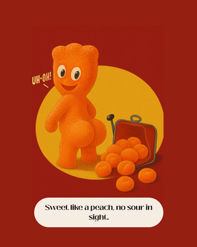 Sour Patch Kids Peaches.