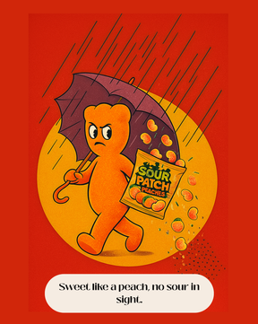Sour Patch Kids Peaches.