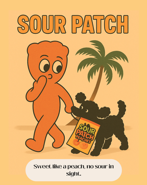 Sour Patch Kids Peaches.
