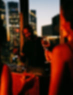 dj performing in NYC rooftop bar - Riff Raff