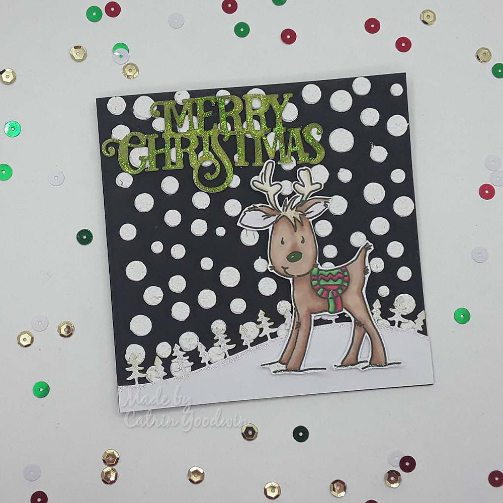 Reindeer Christmas Scenes
