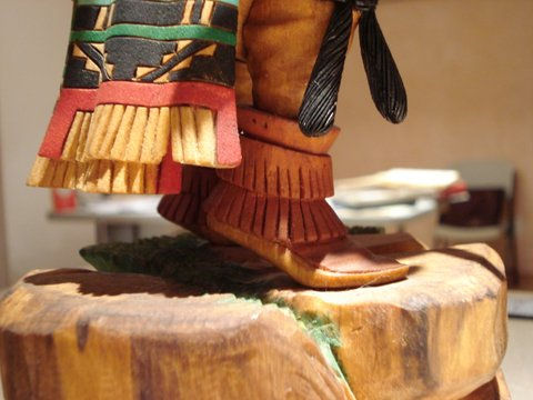 Thumbnail: A. Poleahla Hopi Nataska Kachina Doll