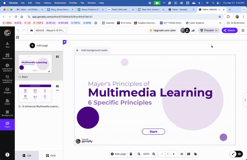 Nexus Review: Interactive Course Content with Genially