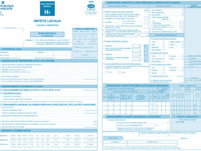 La déclaration fiscale H1 et la taxe foncière